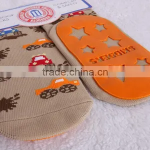 Infant Baby Non-skid Rattle Socks thumbnail-2