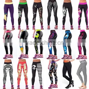 Yoya Womens and Mens Running Tights With Zipper Pockets thumbnail-5