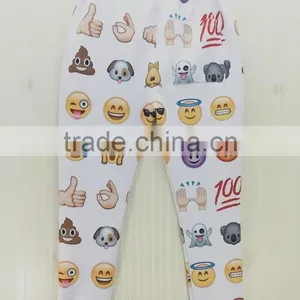 Fashion Popular Custom Printed Men Emoji Jogger Pants thumbnail-3