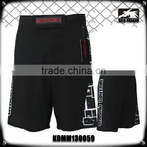 Men's Black Boxing Training Shorts Customized Mma Shorts thumbnail-1