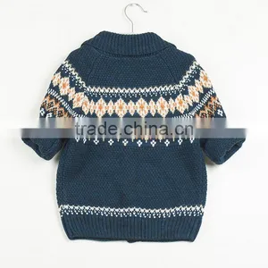 Spring Winter Little Grils Sweater Kids Knitted Sweater With Button Children Knit Pullover Sweaters thumbnail-6