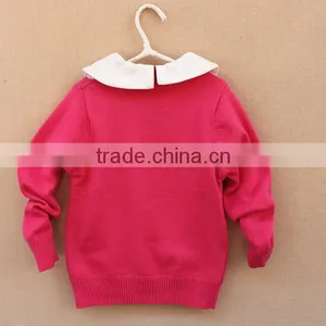 Sale Custom Sweet Rabbit Embroidered Kids Knitted Jumpers thumbnail-2