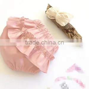 Top Quality Cotton Shorts Plain White Kids Underwear Infant Baby Bloomer thumbnail-4