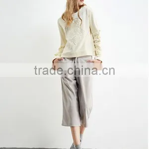 Female Money Sets Milk Yellow Round Collar Fleece thumbnail-4
