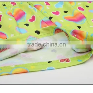 Summer 2pcs Kids Yellow Green Color Pajamas,sleepwear thumbnail-6
