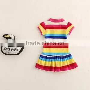 Summer Dresses Pig Printed Cotton Dresses Cute Baby Girls Dresses thumbnail-4