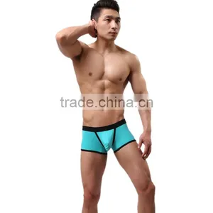 1pcs/lot Wholesale New Brand Underwear Men Comfortable Cotton Men Boxer Men Underwear Size M L XL XXL 2 Colors Ceucas thumbnail-1