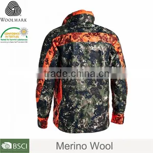 Merino Wool Camo Snow Outdoor Hunting Camo Winter Jacket,waterproof Jacket Hunting Camo thumbnail-5