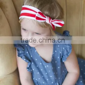 Wholesale Top Baby Knotted Hair Headband Cotton Headbands thumbnail-3