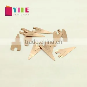 10*25mm Rose Gold /gold /silver Metal Bookmarker thumbnail-1