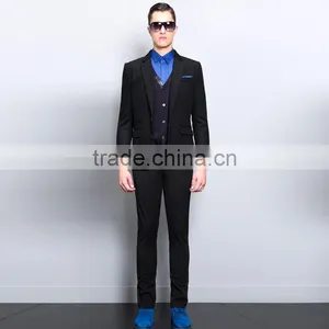 Bespoke Stylish Men Pants Suits Slim Fit Blazer thumbnail-2