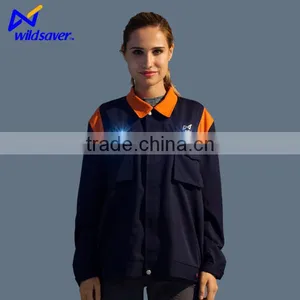 New Design Flahsing Security Working Wear for Female Breathable Warning thumbnail-1