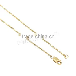 New Gold Chain Design for Men Gold Filled Necklace Gold Chain thumbnail-3