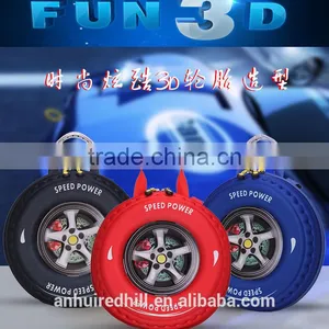 R1879H Children's Backpack 3D Car Cartoon Racing Car Tire Bag Kindergarten Backpack thumbnail-1