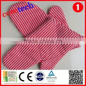 Hot Sale Heatproof Silver Coating Oven Mitt Factory thumbnail-3