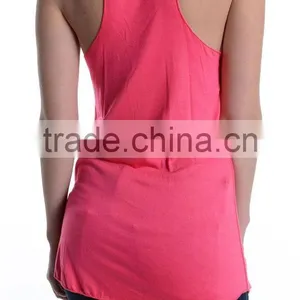 New Arrival Punk Letter Print Sleeveless T-shirt Tank Tops Vest Casual Blouse For Sexy Women thumbnail-3