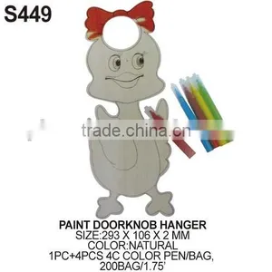 DIY Creative Door Hanger Tag, Door Knob Memo Hanger thumbnail-2