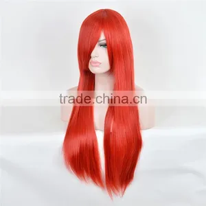 High Quality Red Long Straight Wig Cosplay Wig,long Silver Cosplay Wigs thumbnail-2