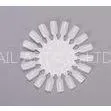 18 Tips Plactic Round Nail Art Tools Nail Color Chart Display thumbnail-1