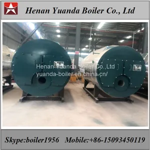 150 Bhp Fire Tube 2000kg 2 Ton Oil Fired Steam Boiler thumbnail-3