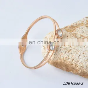 Spring Crystal Gold Cuff Bracelate thumbnail-1