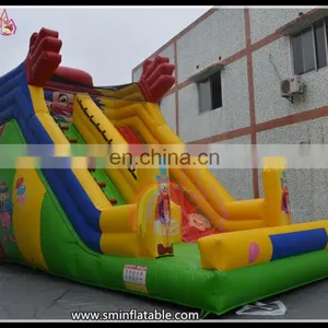 2016 Hot Sell Cheap Simple Color Inflatable Slide for Lanyard , Clown Inflatable Slide thumbnail-2