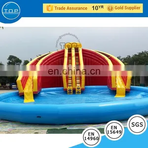 TOP INFLATABLES Brand New Giant for Sale Inflatable Water Slide thumbnail-1