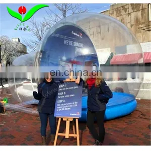 Best PVC Inflatable Globe Ball for Store Christmas thumbnail-2