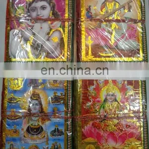INDIAN GODS PRINTED PAPER NOTEBOOKS SET OF 3 PCS SET thumbnail-1