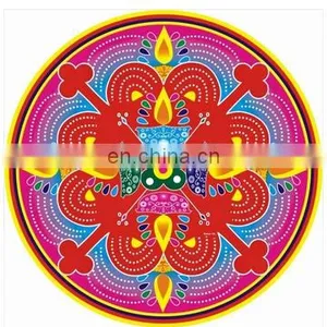 Paper Rangoli Unique Decoration Rangoli India Diwali thumbnail-1