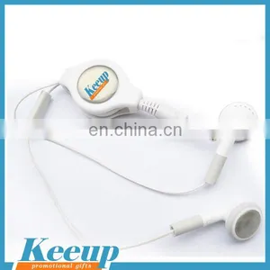 High Quality Customized Retractable In-ear Eaphone thumbnail-2