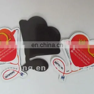 Custom Fullcolor Printing Logo White Paper Magnetic Fridge Magnet for Promotion Gift thumbnail-1