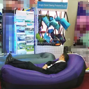 New Inflatable Air Lounger Bag With Carry Bag thumbnail-1