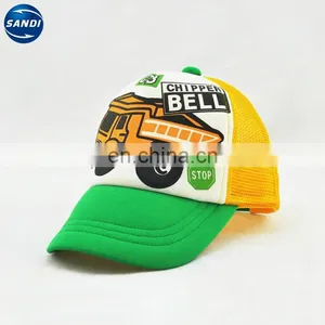 High Quality Promotional Custom Foam Mesh Cap Trucker thumbnail-1