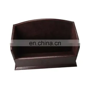 2017 Promotion Luxury MDF Desk Set Office Leather Stationery Set thumbnail-5