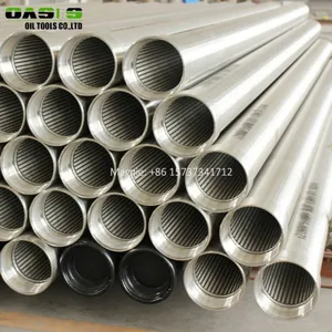 Factory Supply Stainless Steel Johnson Wedge Wire Screen Cage Type V-wire Wound Screens thumbnail-5