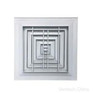 Square Air Conditioning Ventilation Diffuser China Supplier thumbnail-4