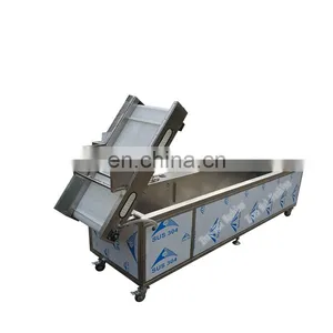 Industrial Automatic Ozone Air Celery Cabbage Vegetable & Fruit Apple Grape Washing Machine thumbnail-2
