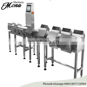 Automatic Seafood Processing Shrimp Sorting And Checking Weight Packing Machinery thumbnail-1