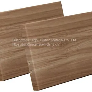 Champagne Gold 1.0mm Aluminum Veneer Ceiling Opera House thumbnail-2