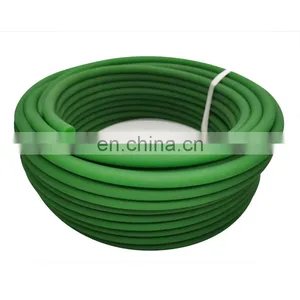 Transmission Round Belt Green Rough Round Polyurethane PU Round Belt Tempering Furnace Accessories Sewing Machine Belt thumbnail-1