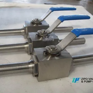 Stainless Steel High Pressure Ball Valve Special for CNG Natural Gas Station thumbnail-1