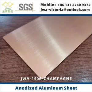 5052-H32 Brushed Anodized Aluminum Sheet for Hallway Decoration, Anodized Aluminum Coil for Metal Building Materials, Aluminum Ceiling Materials, Household Appliances Aluminum Shell Materials thumbnail-2