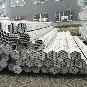 Ms Hot Dipped Galvanized Steel Pipe/ ERW Galvanized Steel Pipe thumbnail-2
