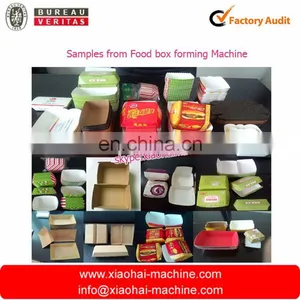 HAS VIDEO Disposable Paper Fast Food Container/box Print Machine With CE Standard thumbnail-6
