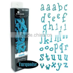 Sparkling Glitter Scrapbook Chipboard Letter Alphabet thumbnail-4