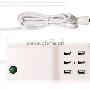 Hot New Products for 2015 6 Port Usb Charger,5V 12A Usb Wall Charger,6 Usb Universal Charger,wall Charger thumbnail-5