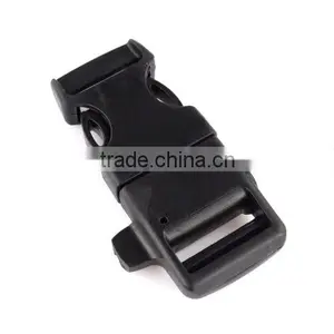 Side Release Whistle Buckle Flint Fire Starter Scaper for Bracelet Paracord thumbnail-4