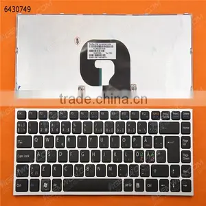 Original Laptop Keyboard for SONY VPC-Y Series SILVER FRAME BLACK Layout Nordic thumbnail-1