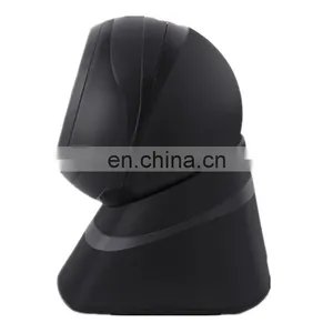 USB Desktop 1D Wired Omnidirectional Laser Barcode Scanner thumbnail-4